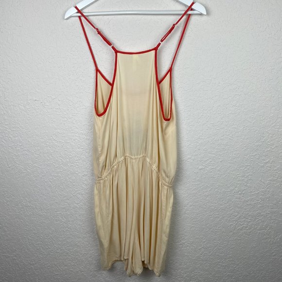 TRUTH NYC Womens L Embroidered Southwest Design Spaghetti Strap Raceback Romper - Picture 3 of 8